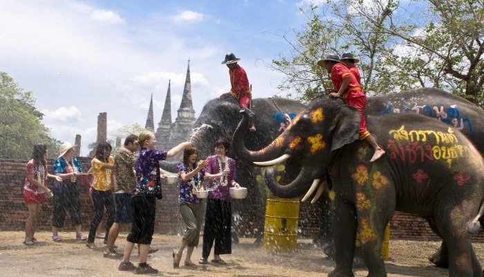 Acu Songkran festival